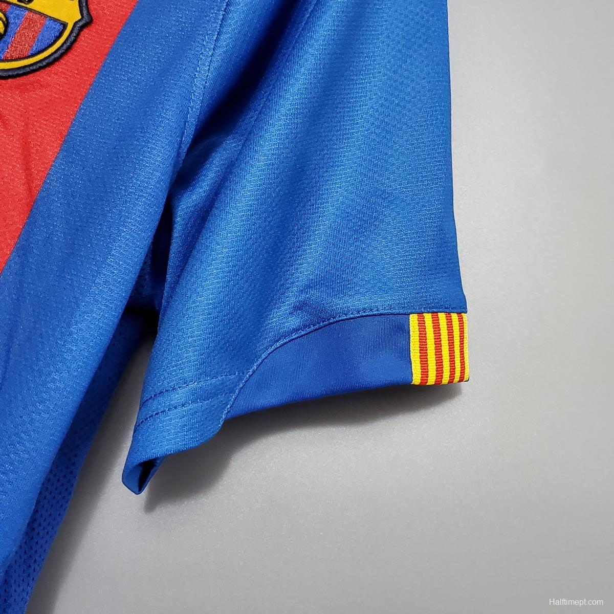 Retro Barcelona 06/07 home Soccer Jersey