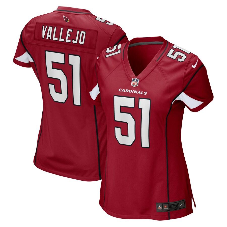 Women's Tanner Vallejo Cardinal Player Limited Team Jersey
