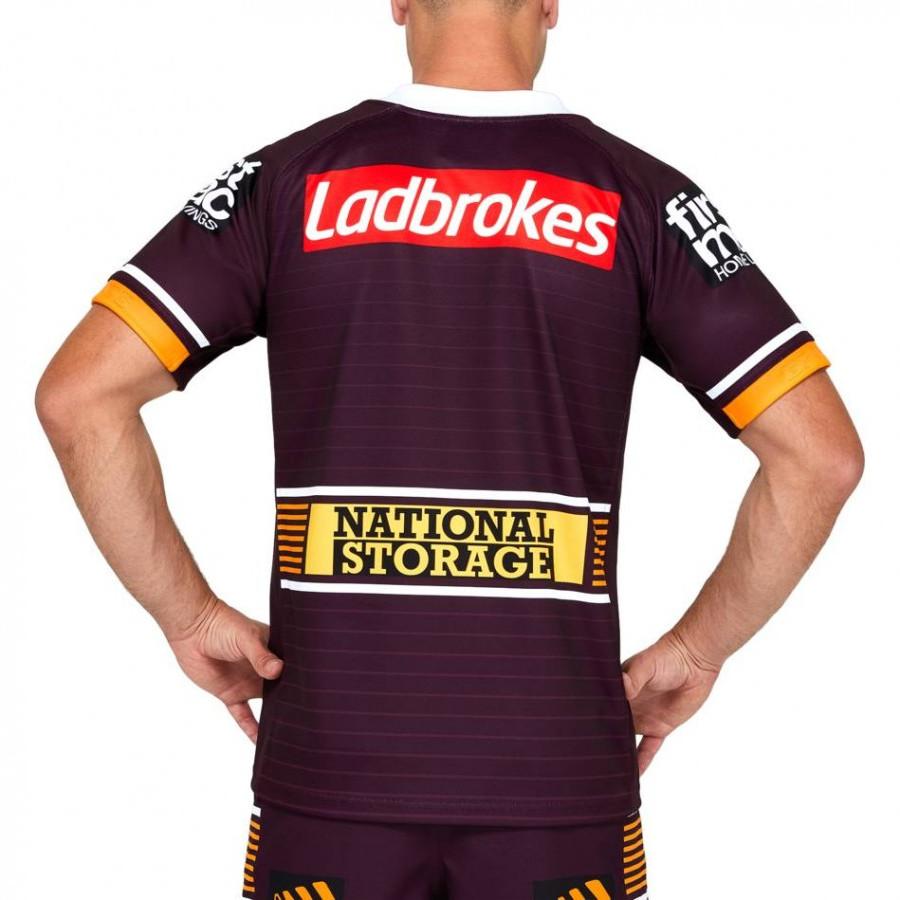 Brisbane Broncos 2021 Men's Home Rugby Jersey