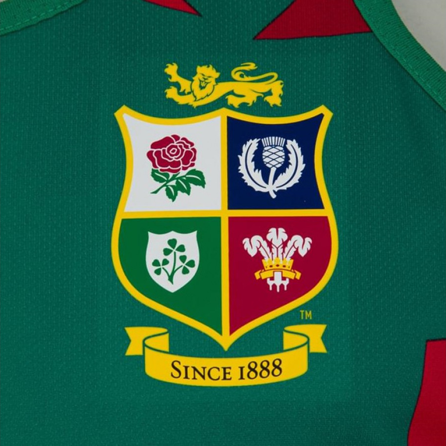 British And Irish Lions 2021 Mens Rugby Singlet - Green