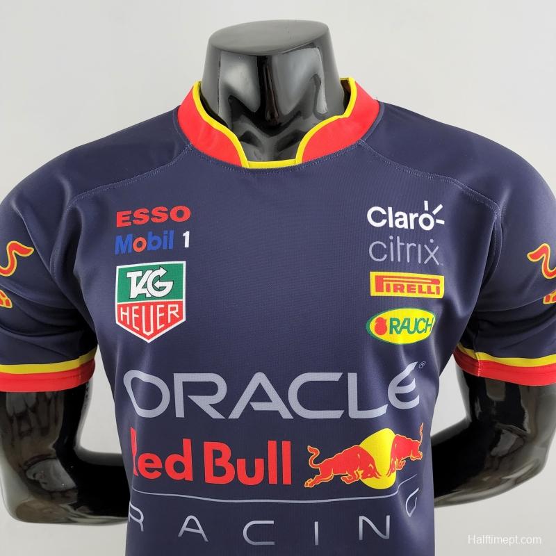2022 F1 Ferrari Polo Navy  #0003