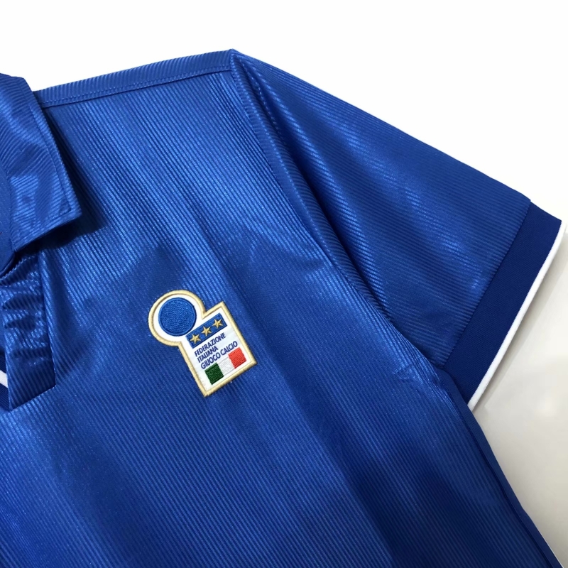 Retro 1998 Italy Home Soccer Jersey