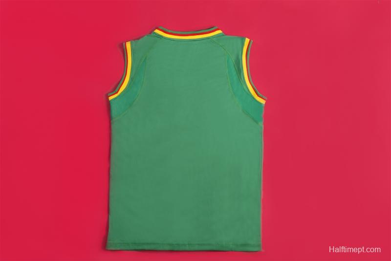 Retro 2002 Cameroon Home Soccer Jersey