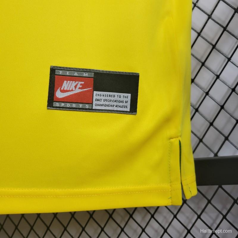 Retro 1997 Brazil Home Jersey