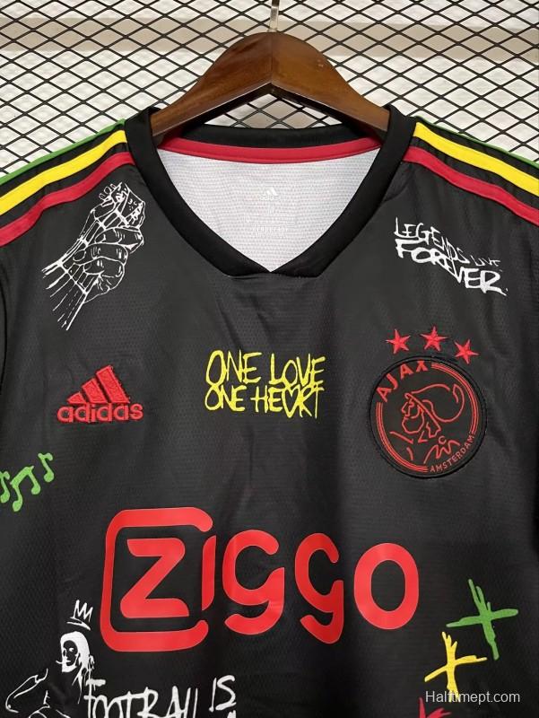 Retro 21/22 Ajax Third Black One Love Edition Jersey
