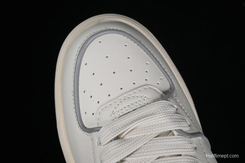 MLB Chunky Liner Basic New York Yankees Thick Sole Platform Sneakers with 6cm Height Increase - 3ASXCA12N50IVS