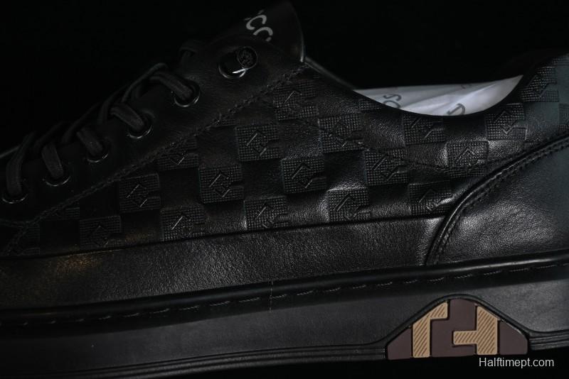 ECCO Soft 7 Classic Slip-On Loafers with Mosaic Pattern - 63231601001