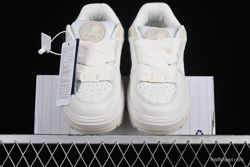 New York Yankees MLB Chunky Liner Wide Platform Sneakers with 6cm Height Increase - 3ASXCLW4N50CRS
