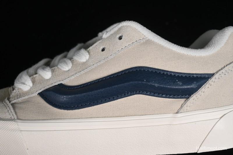 Vans Classics Knu Skool Retro Sneakers with Oversized Toe and Thickened Tongue - VN0009SXS009