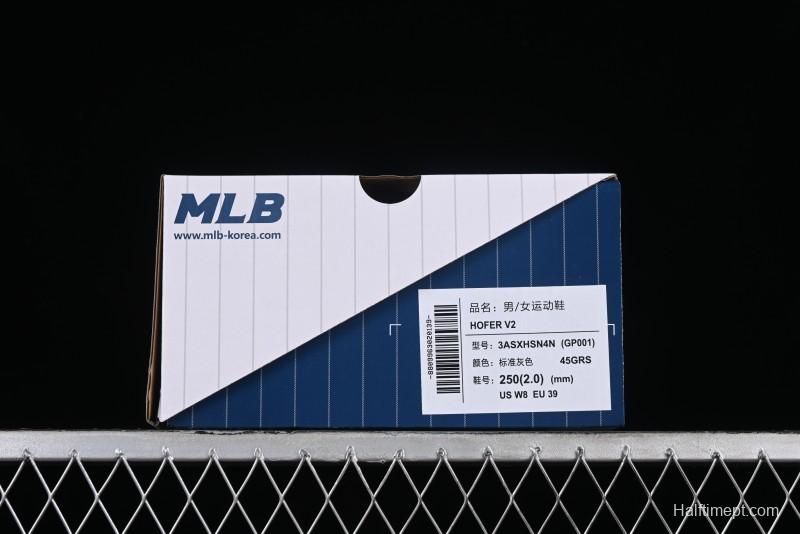 MLB NY HOFER Casual Sneakers with 6cm Height Increase and High Elastic MD Sole - 3ASXHSN4N45GRS