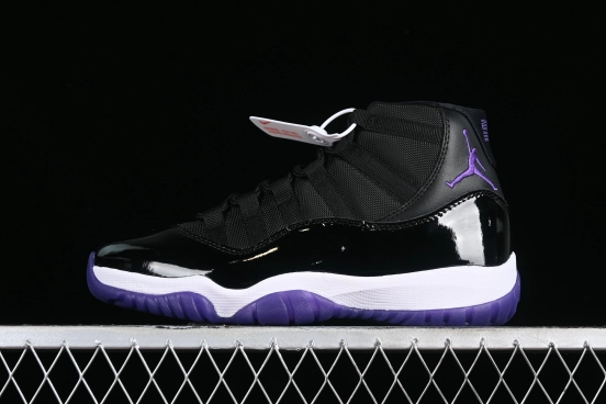 Nike Air Jordan 11 Retro Basketball Shoes with Patent Leather and Carbon Fiber Plate - CT8812-999