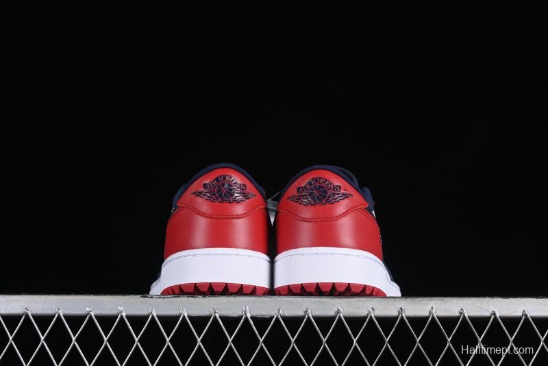 Nike Air Jordan 1 Low Golf Shoes Black Toe - DD9315-113