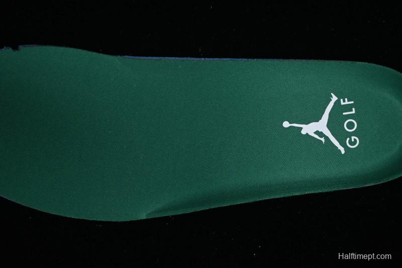 Nike Air Jordan 1 Low Golf Shoes Grey White Green - DD9315-112