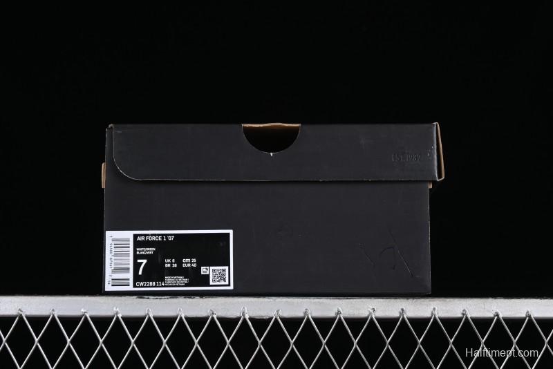 Nike Air Force 1 '07 Low PS5 Gaming Theme Ice Green Casual Sneakers - CW2288-114