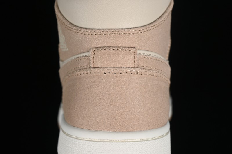 Nike Air Jordan 1 Mid AJ1 Khaki Mid-Top Basketball Shoes - FJ3448-200
