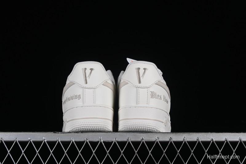 Nike Vlone x Air Force 1 '07 Low Casual Sneakers in Apricot - AA5360-009