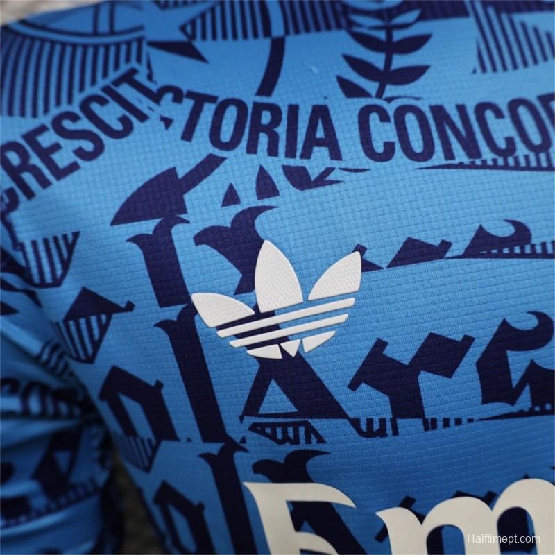 25/26 Player Version Arsenal Match Training Blue Jersey