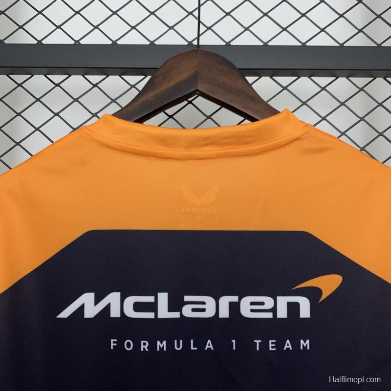 2025 F1 Formula Orange/Navy Mclaren Jersey