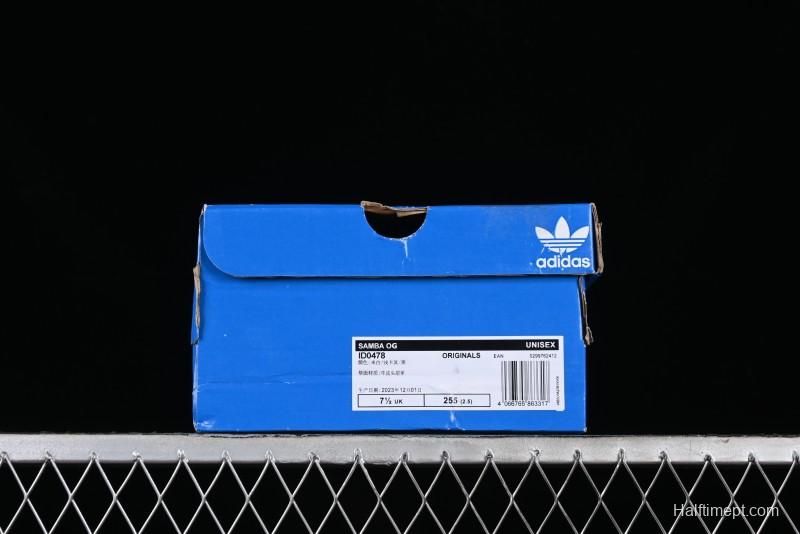 Adidas Samba OG Casual Sneakers with Classic Design - ID0478
