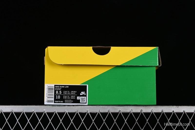 Nike HUF x SB Dunk Low "San Francisco" Black White Panda Skateboarding Shoes - FD8775-001