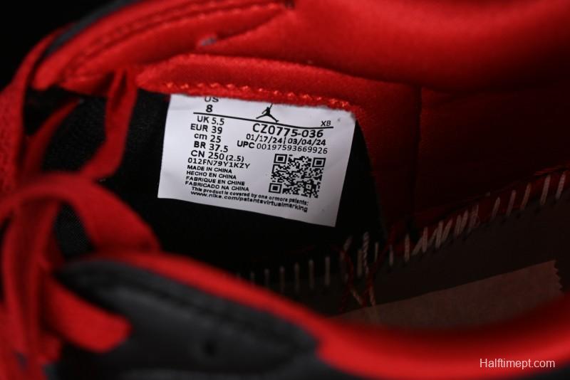 Nike Air Jordan 1 Low AJ1 Black Green Casual Sneakers - CZ0775-036