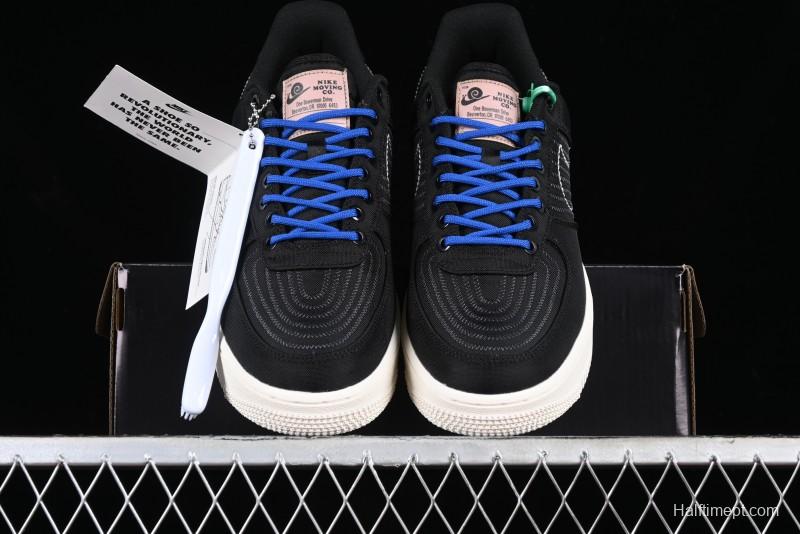 Nike Air Force 1 '07 Low Casual Sneakers with Full-Length Air Cushion - DV0794-001