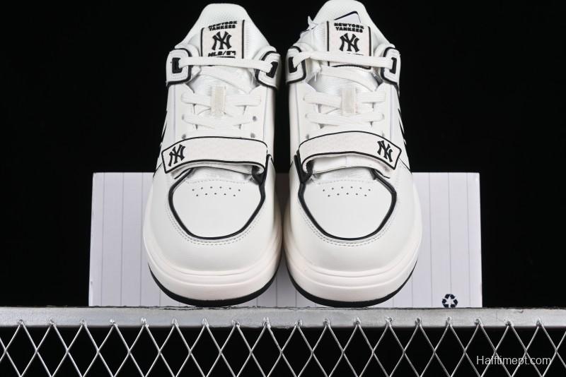 MLB Chunky Liner New York Yankees Hook & Loop Lightweight Platform Sneakers with 6cm Height Increase - 3ASXLMB3N50BKS