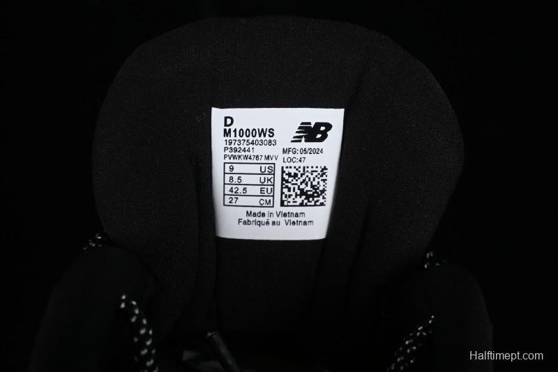 New Balance 1000 Series Retro Dad Style Low-Top Casual Running Shoes - M1000WS