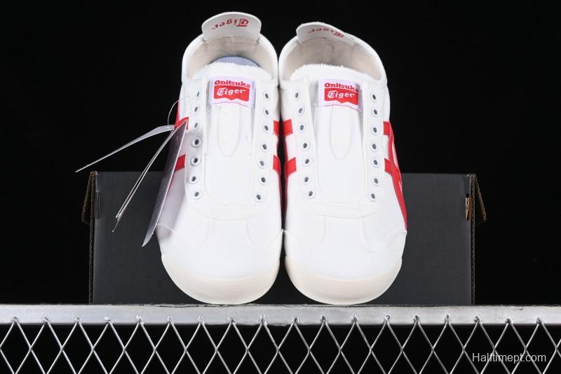 OnitsukaTiger Mexico 66 Low-Top Canvas Casual Running Shoes - D3K0Q-0023