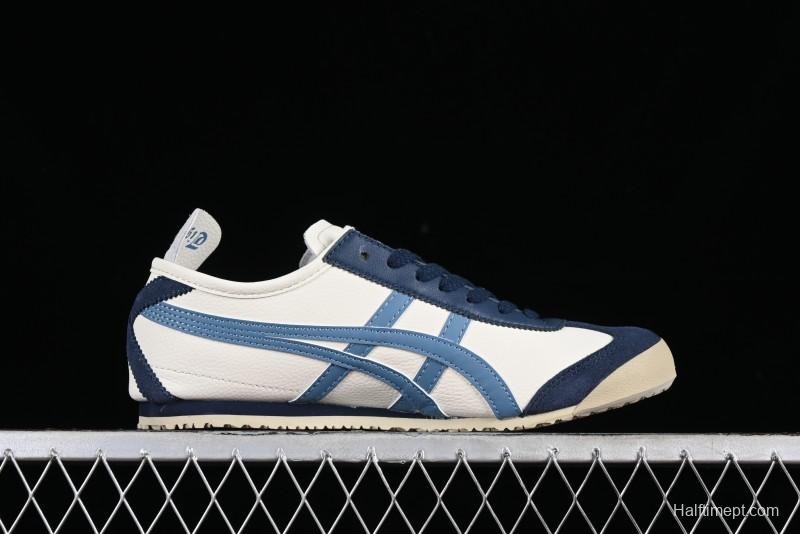 Onitsuka Tiger Mexico 66 Low-Top Leather Casual Running Shoes - 1183A201-118