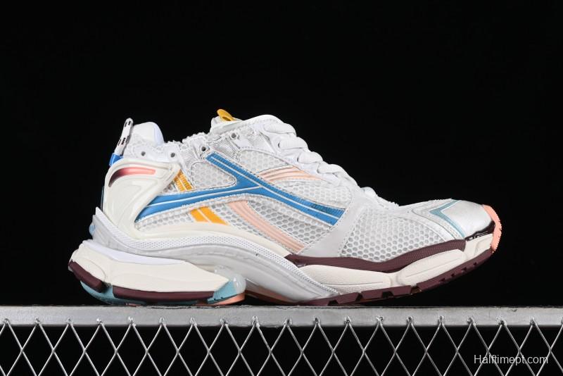 Balenciaga Runner Kith Four Color Retro Casual Sneakers - W3RNY0326