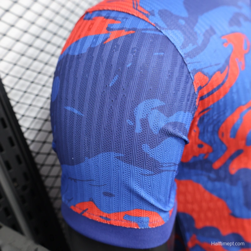 25/26 Player Version Barcelona Blue Flame Special Edition Jersey