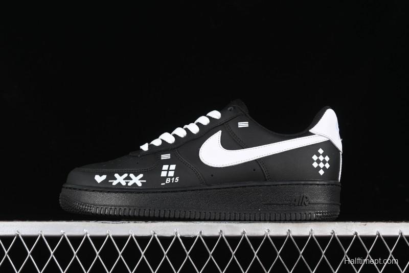 Nike Air Force 1 '07 Low Video Game Themed Casual Sneakers - CW2288-018