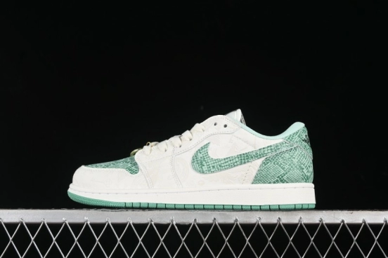 Nike Air Jordan 1 Low OG Retro Basketball Shoes Snake Year Limited Edition - HF3144-100