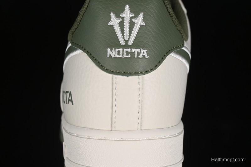 Nike Nocta x Nike Air Force 1 '07 Low Casual Sneakers in Beige Green - NO0224-027