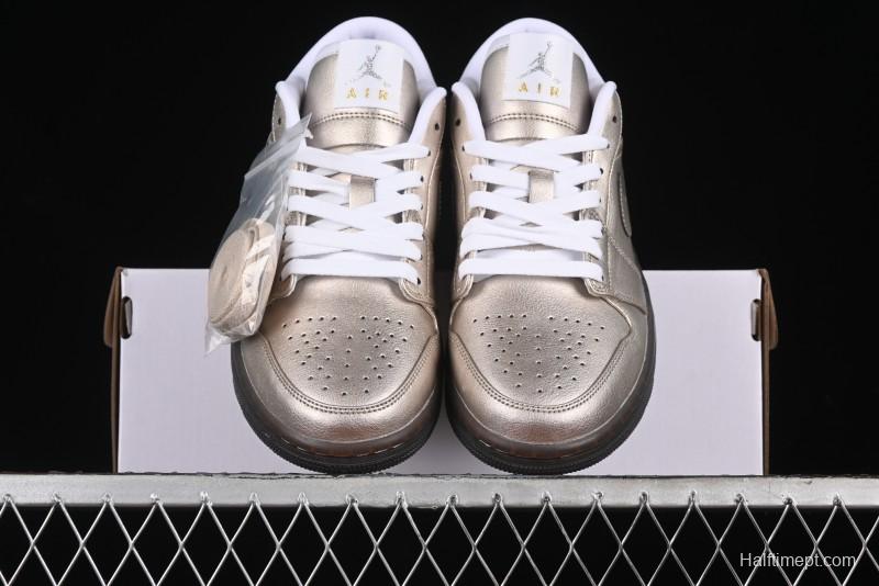 Nike Air Jordan 1 Low Retro Basketball Shoes Platinum - HQ3529-099