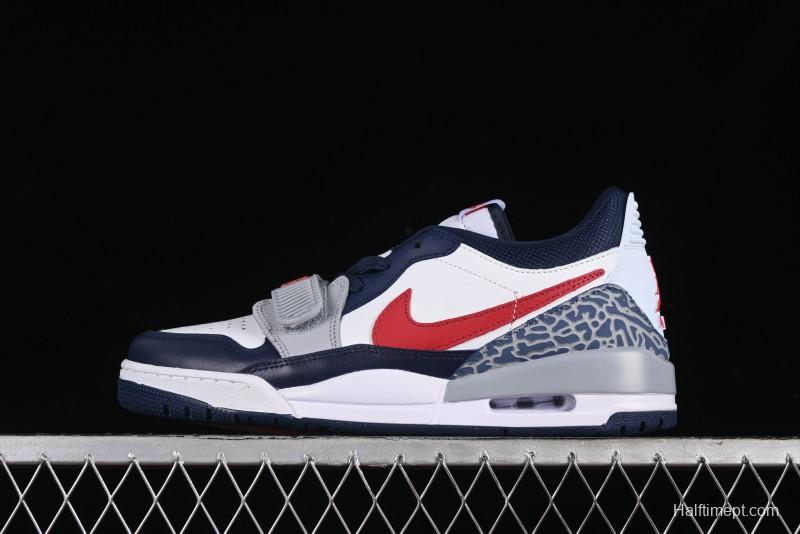 Nike Air Jordan Legacy AJ312 Low Top Sneakers with Triple Strap Design - CD7069-164