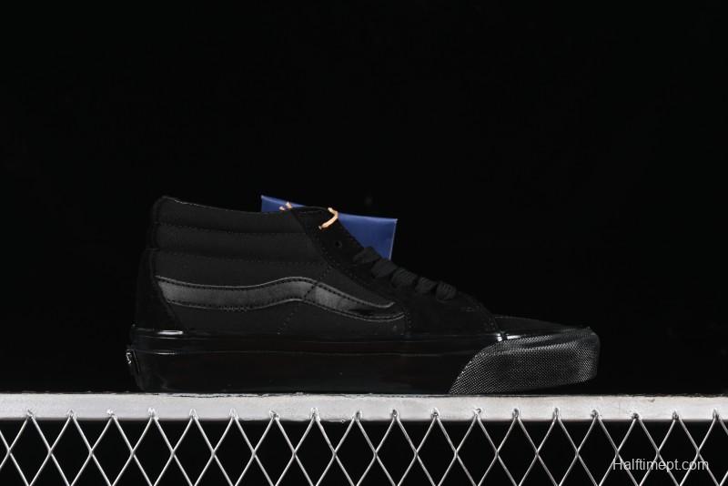 Vans Sk8-Mid Reissue 83 High-End Retro Suede Skate Shoes - VN000CQQBKA