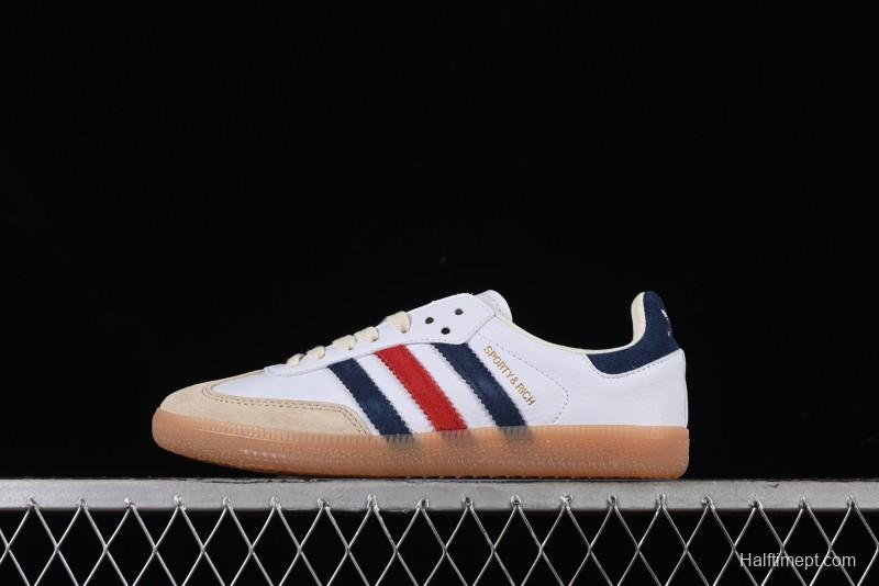 Adidas Originals Samba OG Sporty&Rich Retro Casual Sneakers - IH8338