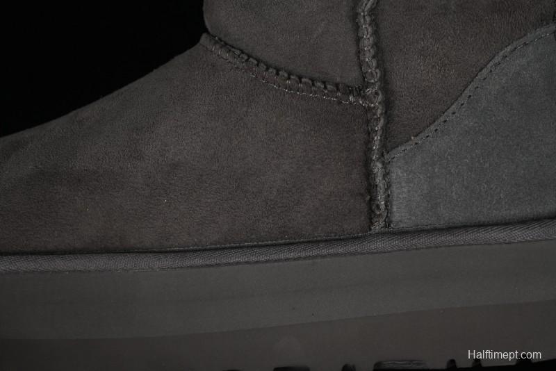 UGG Classic Ultra Mini Platform 3CM Wool Blend Mini Short Boots - 1135092
