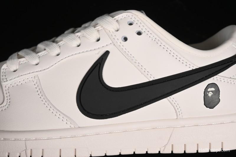 Nike SB Dunk Low x AMBUSH x BAPE Triple Collaboration Anniversary Edition Custom Low-Top Sneakers - XX2025-998