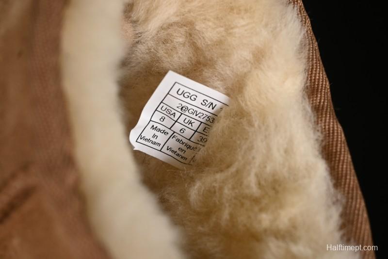 UGG Classic Ultra Mini Short Boots with Genuine Australian Shearling and TREADLITE Outsole - 1116109