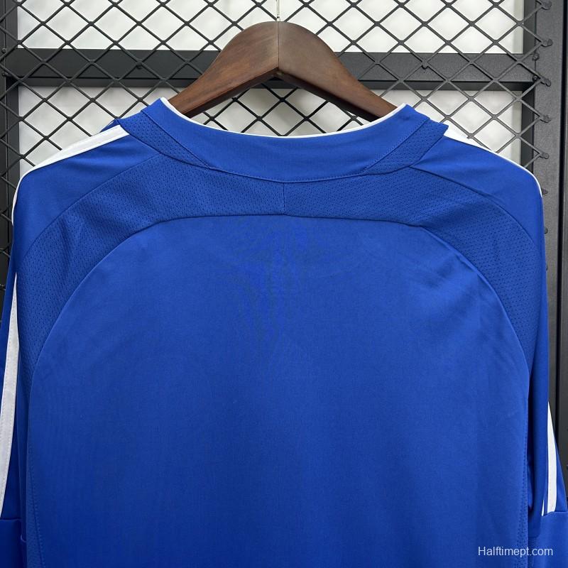 06/07 Retro Long Sleeve Chelsea Home Jersey