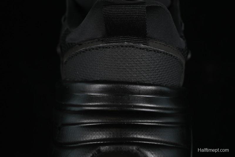 Nike Runtekk Run Retro Low-Top Running Shoes with Cushlon Midsole and Anti-Slip Design - HQ1582-001