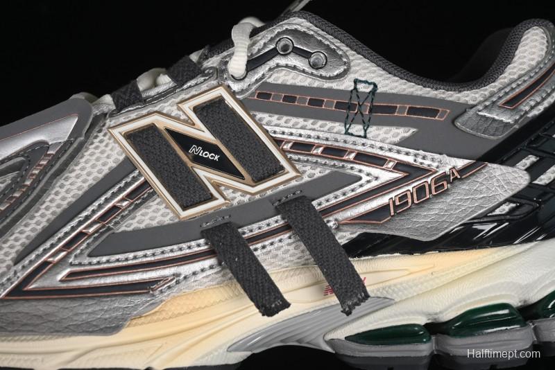 New Balance 1906 Series Retro Dad Style Casual Running Shoes with T-Beam Outsole and Exposed Cushioning - M1906AD