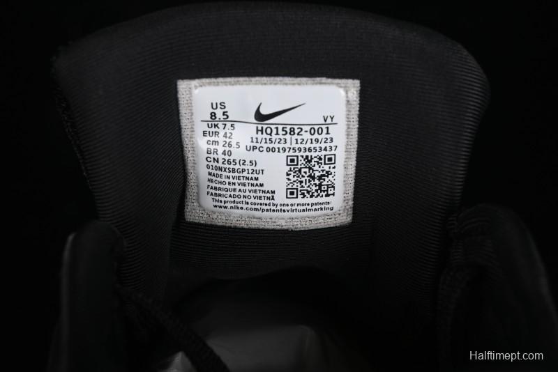 Nike Runtekk Run Retro Low-Top Running Shoes with Cushlon Midsole and Anti-Slip Design - HQ1582-001