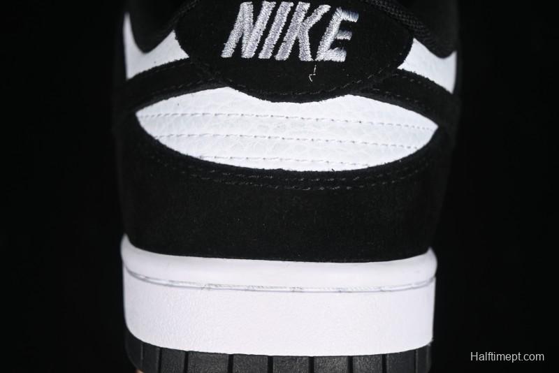 Nike Dunk Low Suede Panda Casual Sneakers - FQ8249-100