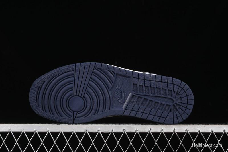 Nike Air Jordan 1 Low BAPE Collaboration Retro Basketball Shoes - WG8850-015