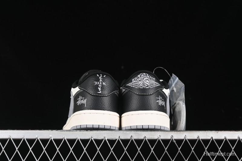 Nike Travis Scott x Fragment Design x Air Jordan 1 Low OG SP AJ1 Lifestyle Sneakers - XZ5168-001