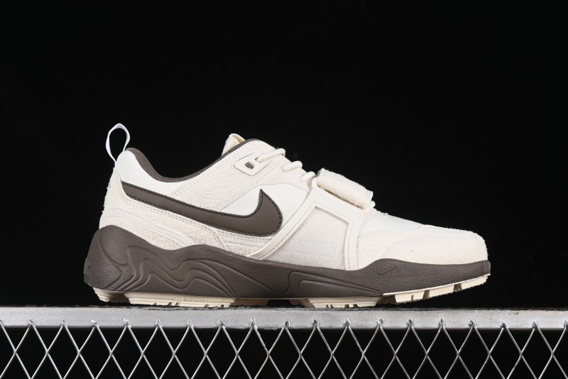 Nike Travis Scott x Shark-A-Don "Sail" Lifestyle Low-Top Sneakers - HQ3061-101